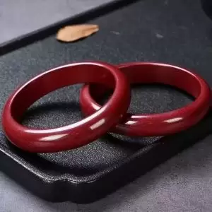 High-Content Cinnabar Bracelet – Natural Purple Gold Sand Imperial Amulet Feng Shui Fortune Bracelet