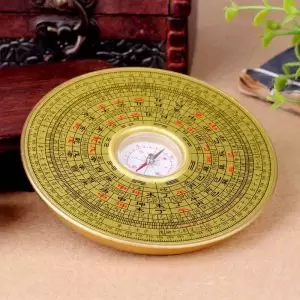 Professional Feng Shui Luo Pan Compass – Geomancy Direction Measuring Tool for Feng Shui Masters and Learners
