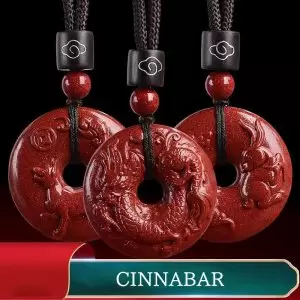 Cinnabar Zodiac Pendant
